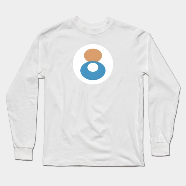 Baby pacifier Long Sleeve T-Shirt by ANW